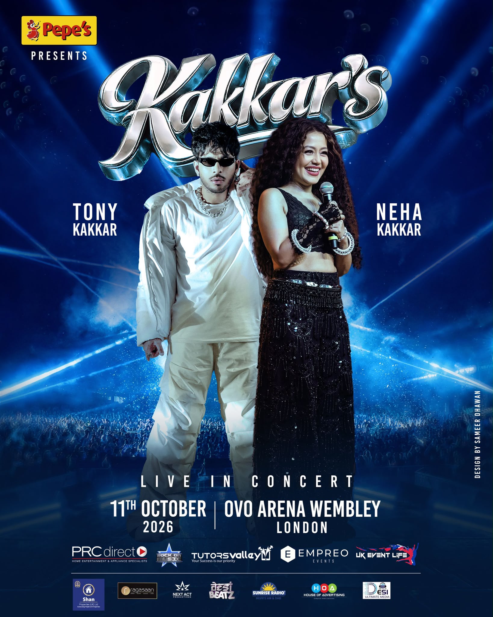Kakkar's Live – Tony & Neha Kakkar at OVO Arena Wembley